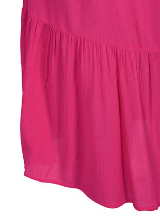 Viscose summer dress with straps, Raspberry Sorbet, Packshot image number 3