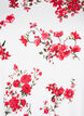 T-shirt with floral print, Red, Packshot image number 2