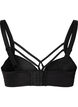 Moulded bra with string detail, Black, Packshot image number 1