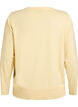 Fine-knit cardigan with round neck, Yellow, Packshot image number 1