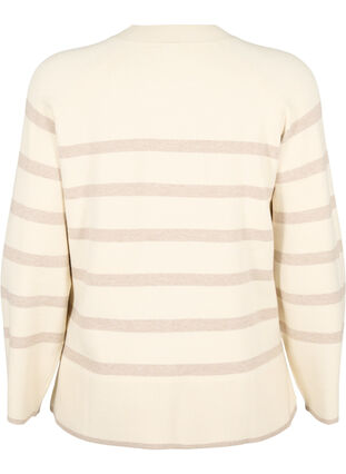 Viscose blend pullover with side slit	, Birch W/Simply T., Packshot image number 1