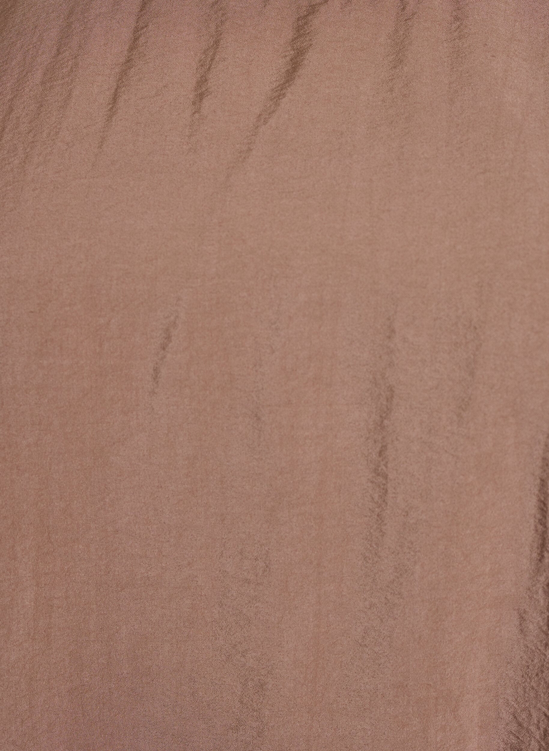 Zizzifashion Knee-length balloon dress with pockets, Brown, Packshot image number 2