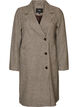 Mid-length checked coat, Brown, Packshot image number 0