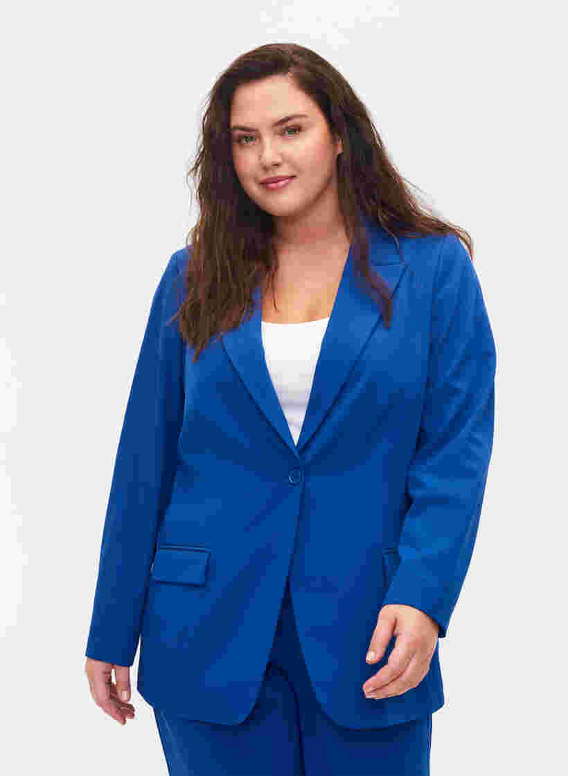 Classic blazer with pockets, Surf the web, Model image number 0