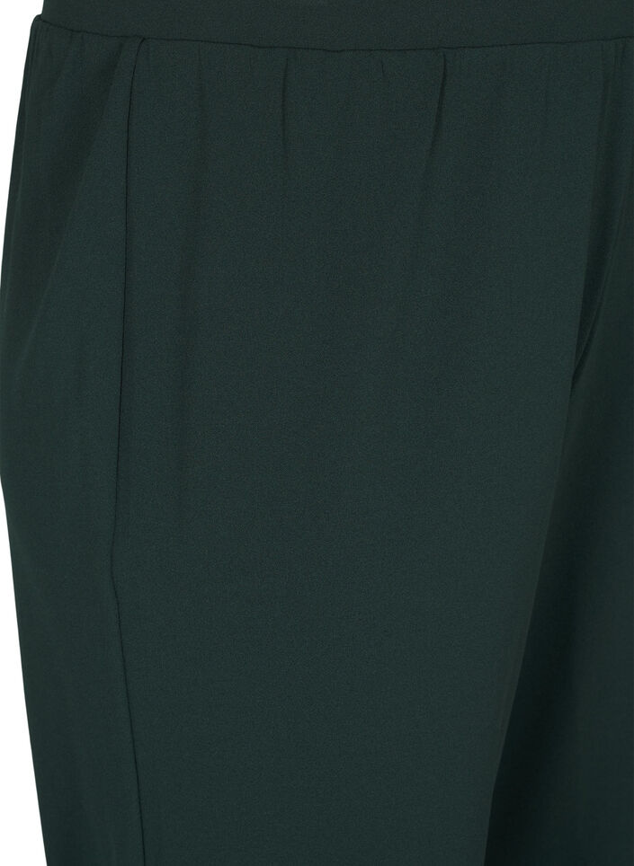 Straight fit trousers, Green, Packshot image number 2