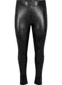 Coated leggings with lining