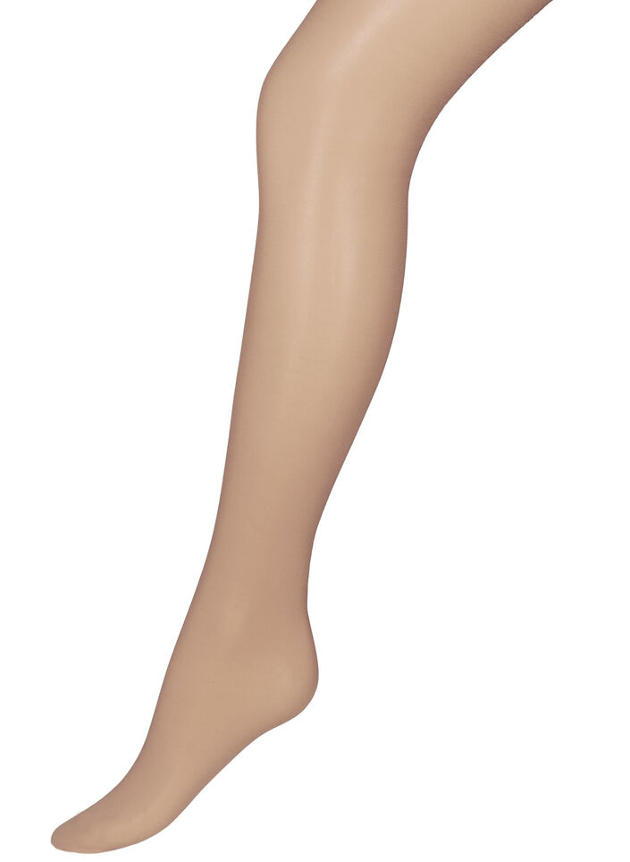 40 denier tights with push-up effect, Beige, Packshot image number 0