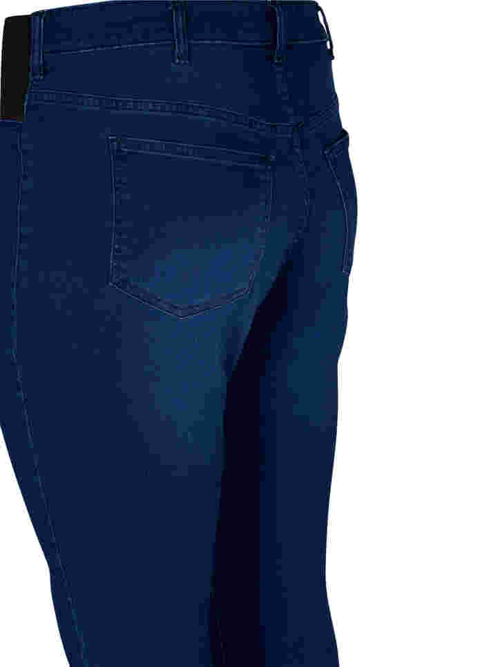 Super slim Amy jeans with elasticated waist, Dark blue, Packshot image number 3