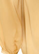 Blouse with shirt collar and V-neck, Yellow, Packshot image number 3