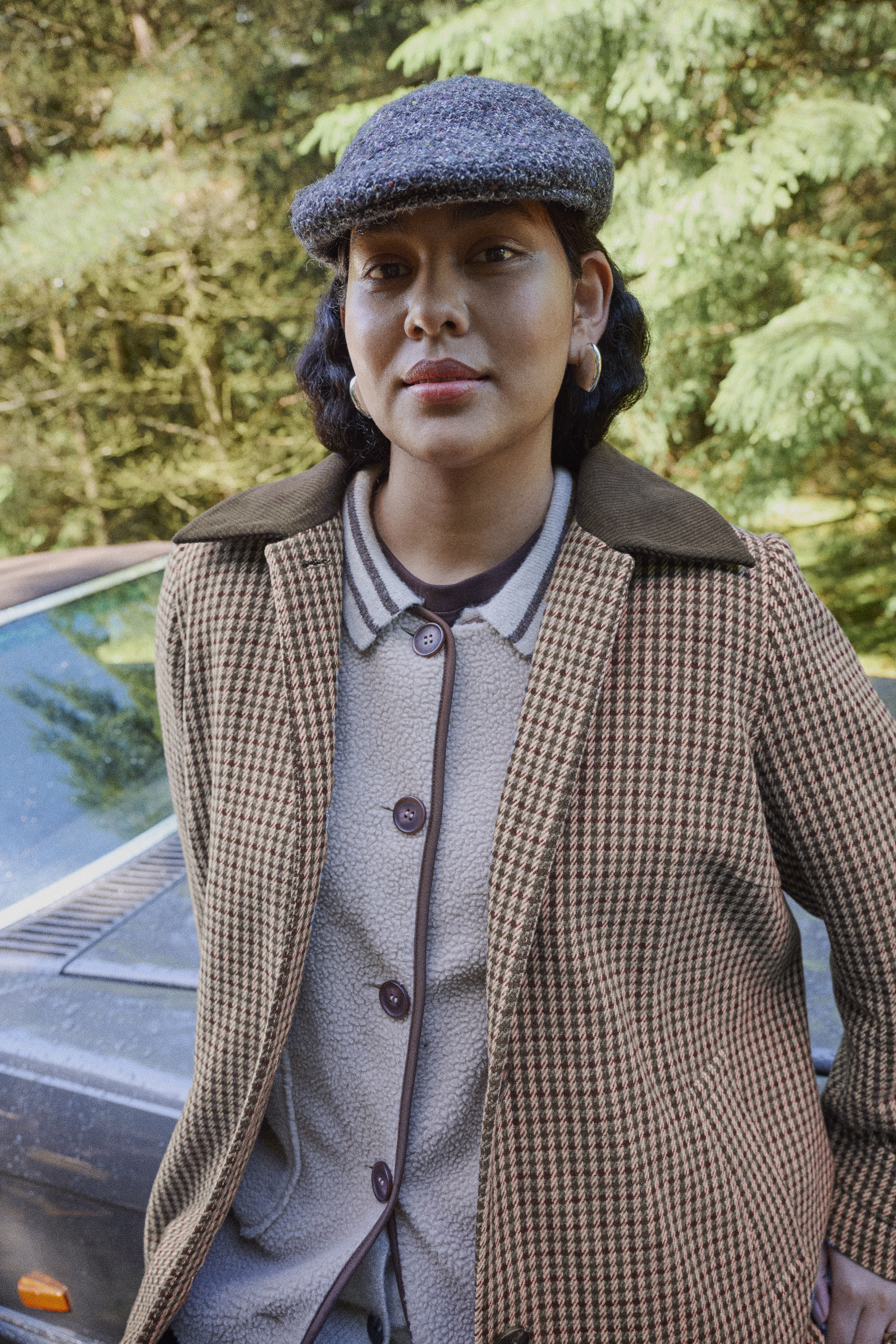 ZizzifashionRustic elegance in earth tones, , Model