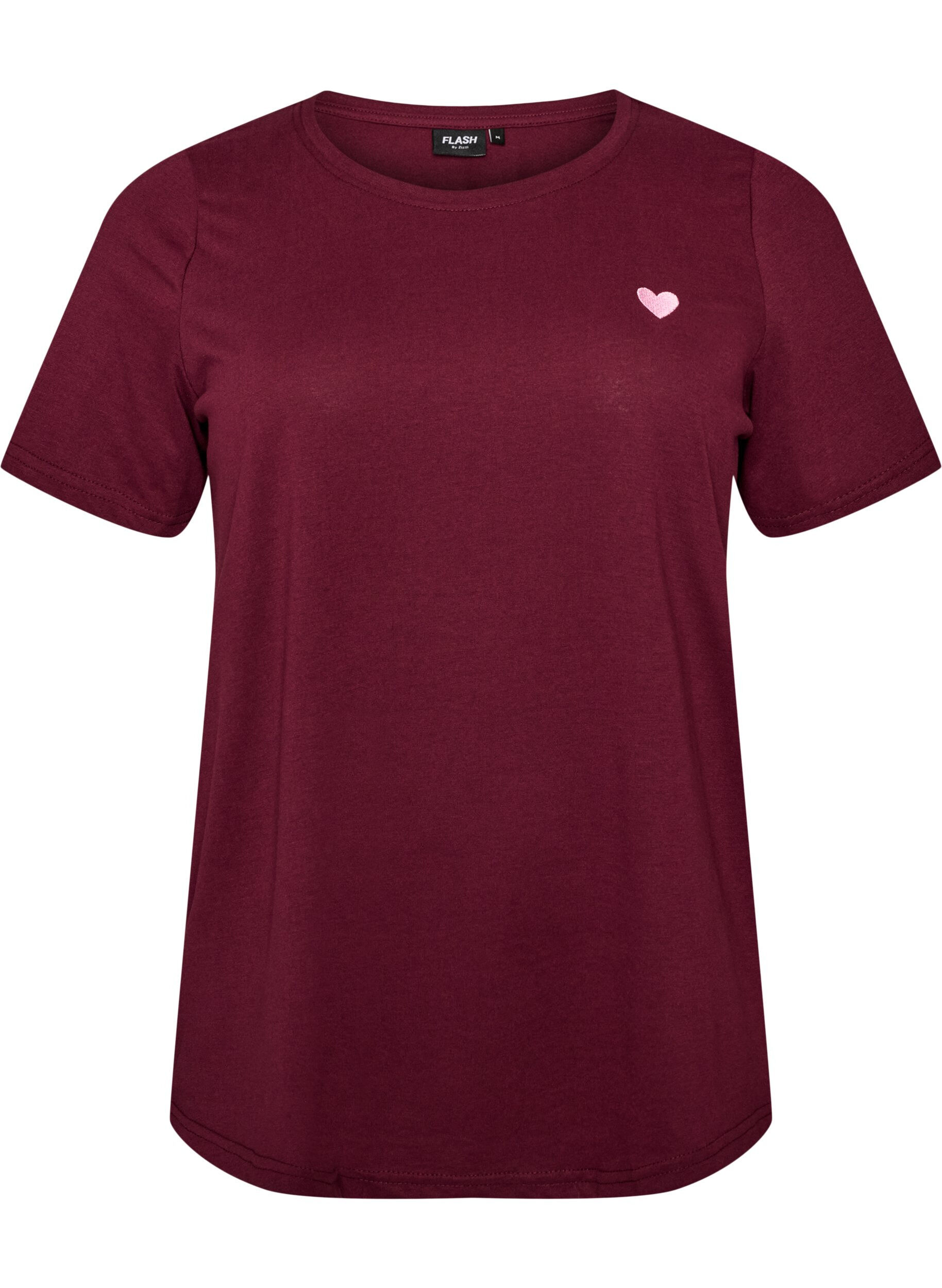 ZizzifashionT-shirt with motif, Red, Packshot image number 0