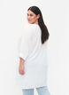 Viscose tunic with 3/4 sleeves, White, Model image number 2