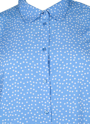FLASH - Shirt with dots, Marina White Dot, Packshot image number 2