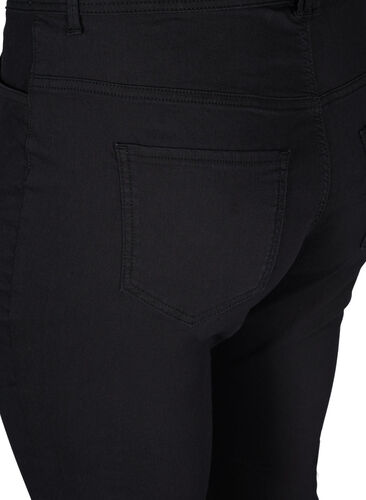 Extra slim fit Amy jeans with a high waist, Black, Packshot image number 3