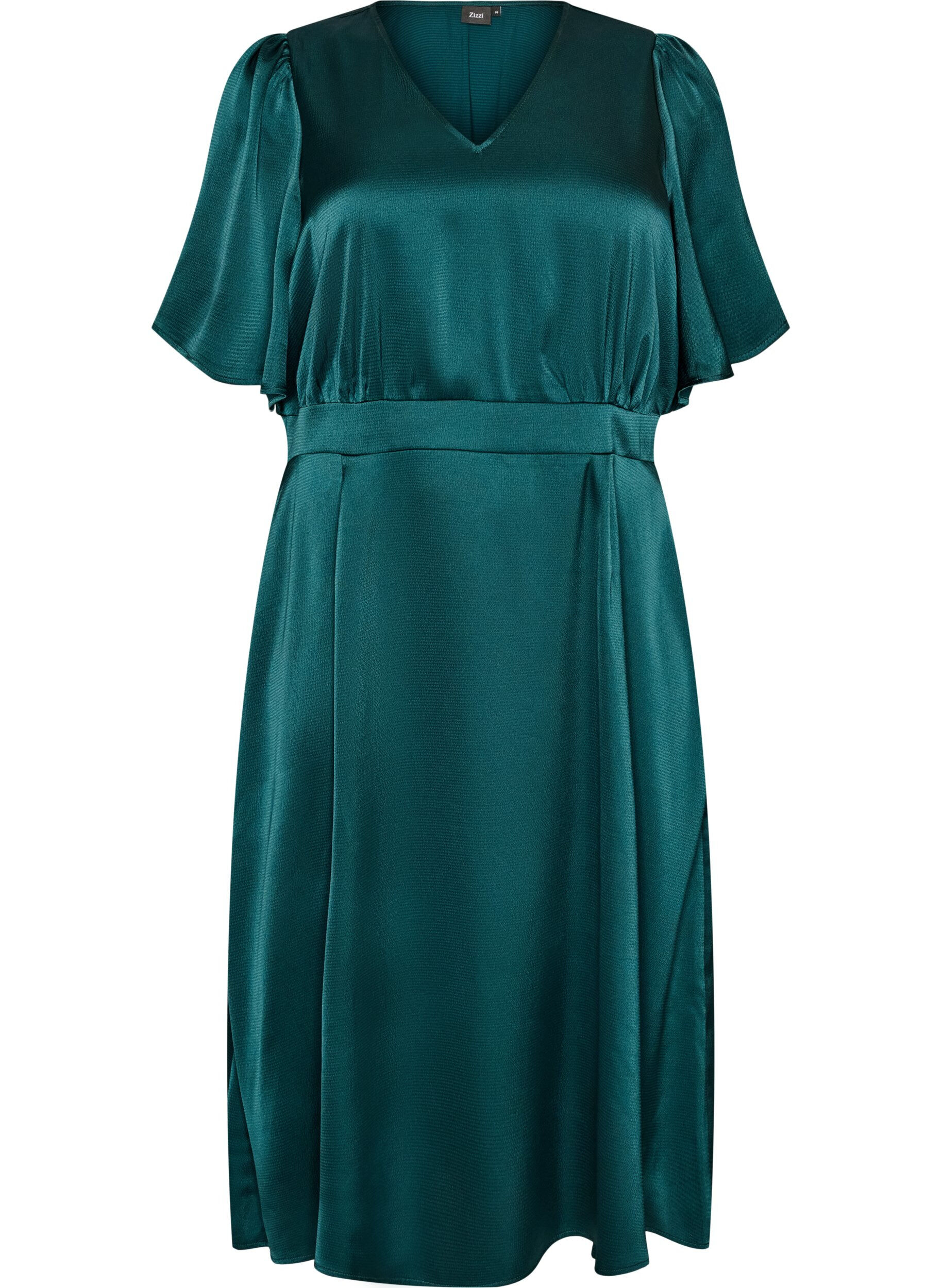 ZizzifashionEmpire party dress in midi length, Green, Packshot image number 0