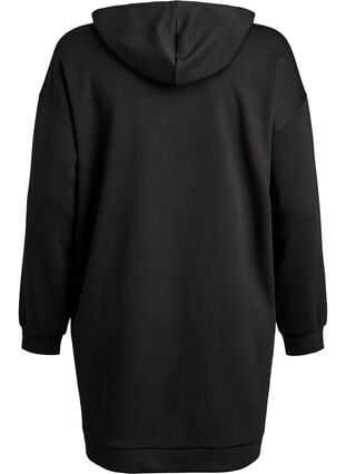 black oversized hoodie dress Women's Hoodie Dress