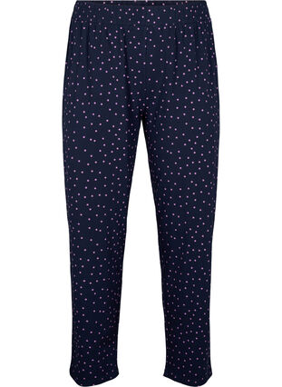 Cotton pyjamas pants with print, Night Sky Dot, Packshot image number 0