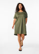 Cotton t-shirt dress, Thyme, Model image number 2