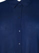 Short-sleeved viscose shirt with collar, Medieval Blue, Packshot image number 2