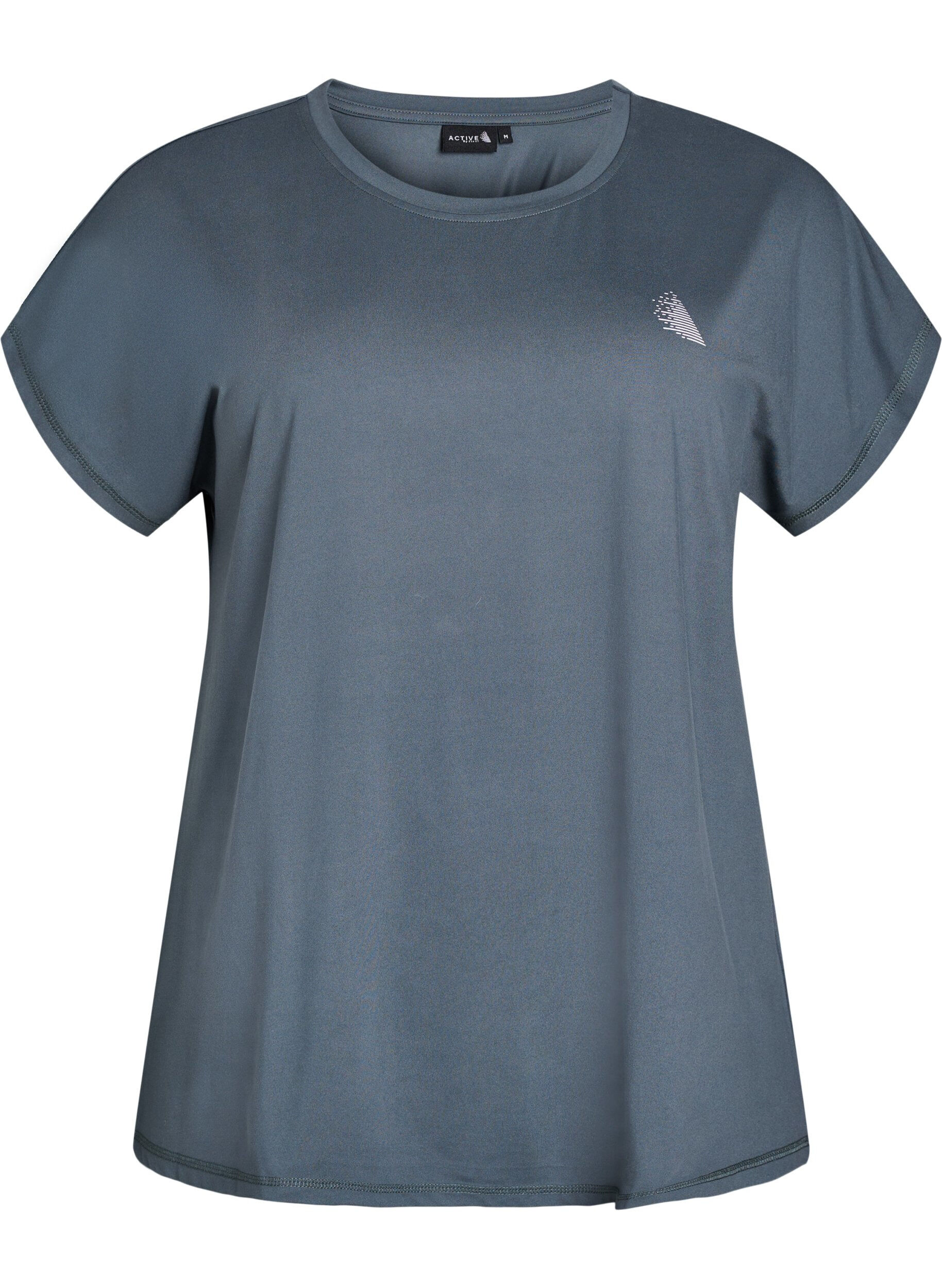 Solid-coloured training T-shirt