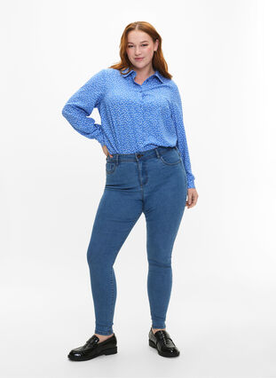 FLASH - Jeans with super slim fit, Light Blue, Model image number 0