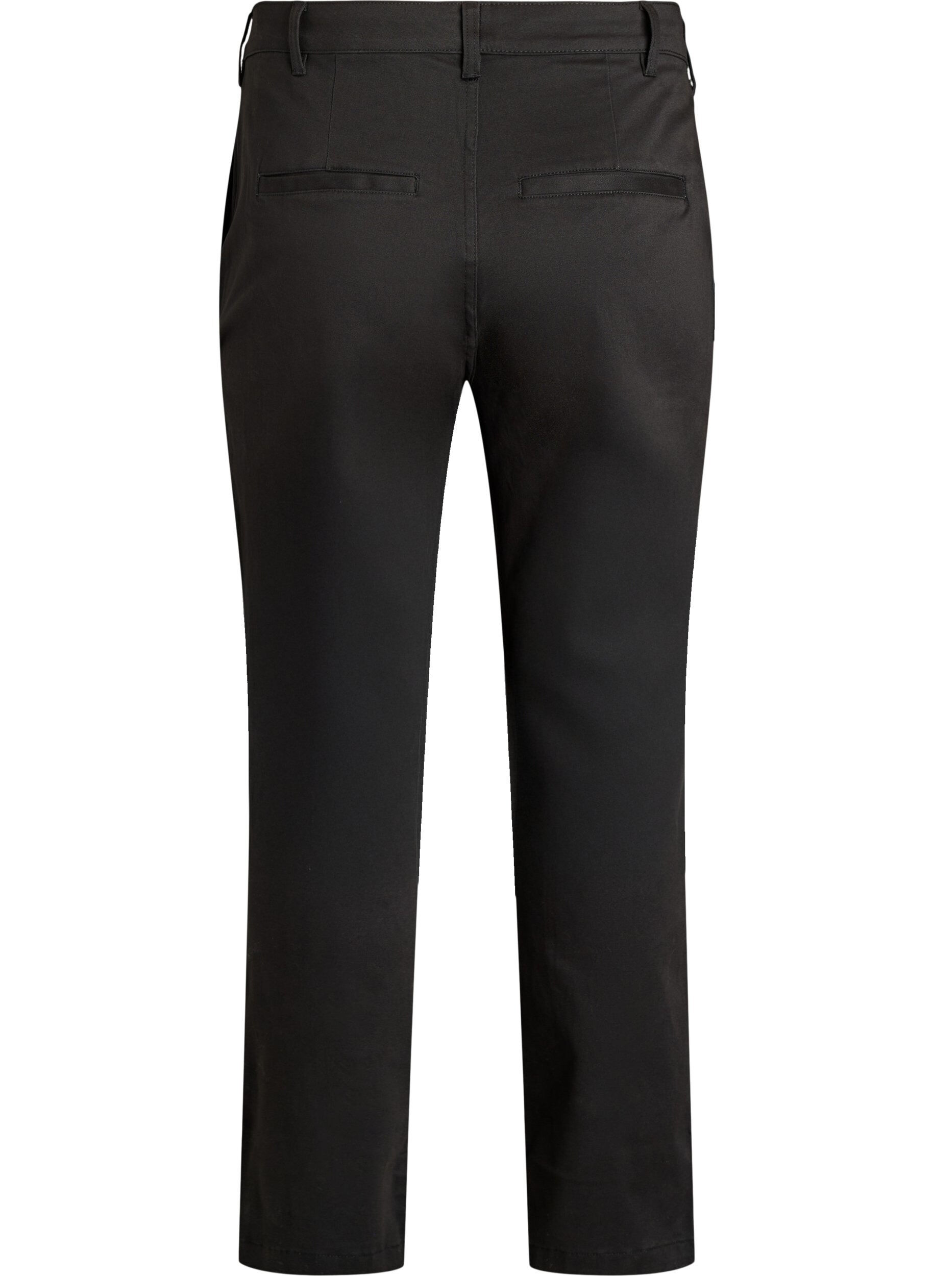 Zizzifashion Cotton chinos, Black, Packshot image number 1