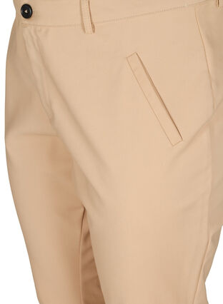 Classic ankle-length trousers, Sand, Packshot image number 2