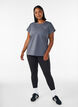 Solid-coloured training T-shirt, Grey, Model image number 1