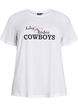 T-shirt with motif, White, Packshot image number 0