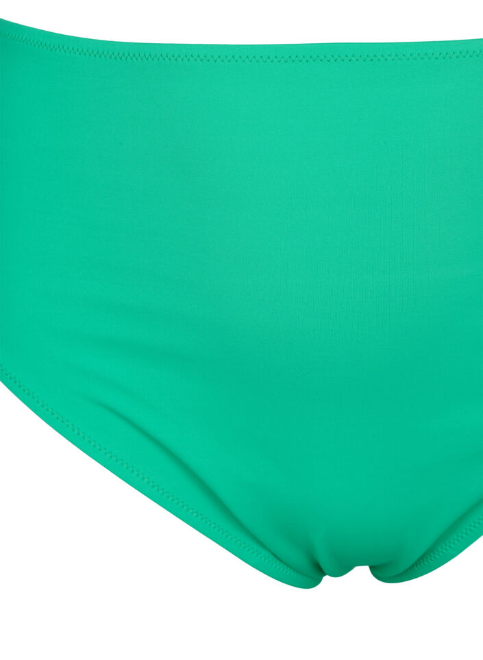 Bikini bottoms with high waist, Green, Packshot image number 2