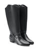 High boot with detachable shaft, Black, Packshot image number 1