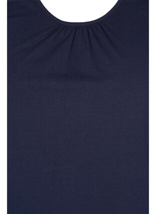Plain-coloured cotton top, Night Sky Solid, Packshot image number 2