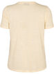T-shirt with studs and round neck, Buttercream, Packshot image number 1