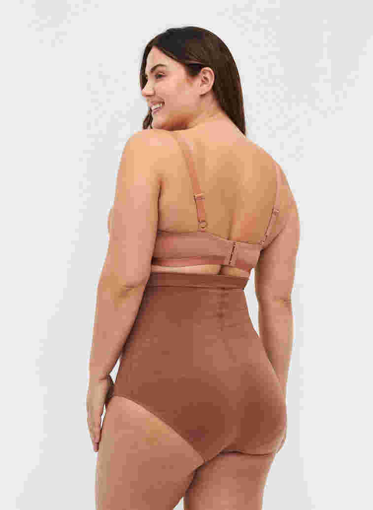 High-waisted shapewear knickers, Clove, Model image number 1