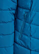 Short puffer jacket with hood, Petrol, Packshot image number 3