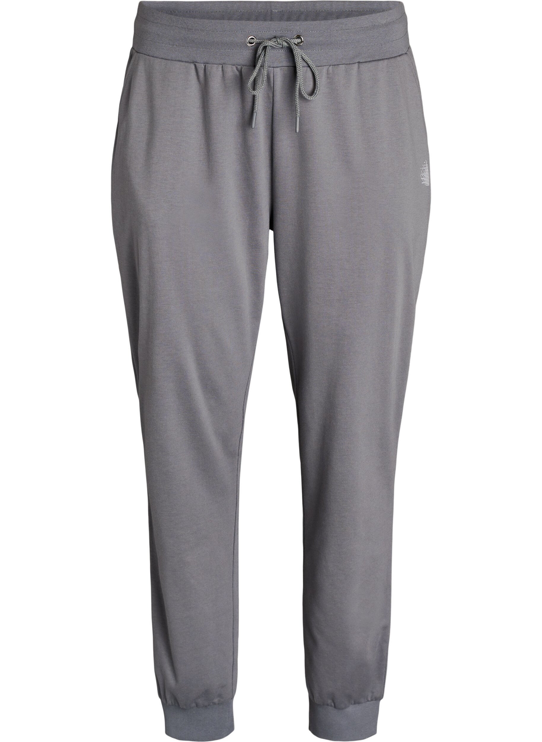 ZizzifashionLoose tracksuit trousers with pockets, Grey, Packshot image number 0