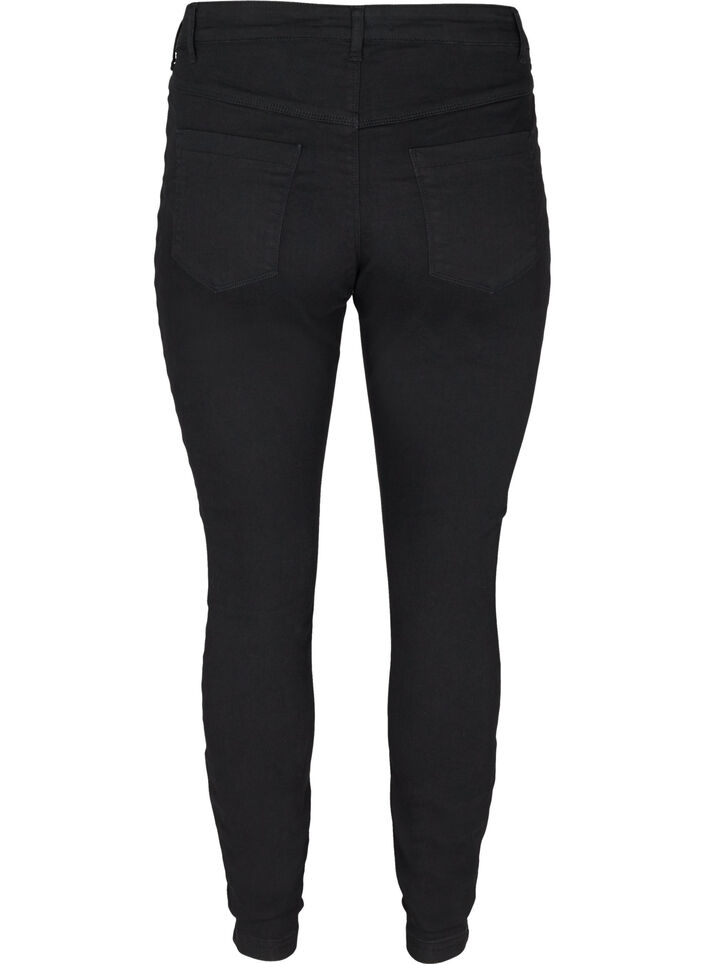 Jeggings in cotton blend, Black, Packshot image number 1