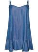 Knee-length strap dress in TENCEL&trade; Lyocell with a denim look, Light Blue, Packshot image number 0