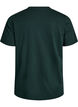 Basic cotton T-shirt with round neck, Green, Packshot image number 1