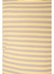 Striped tank top with a rib structure, Yellow, Packshot image number 2