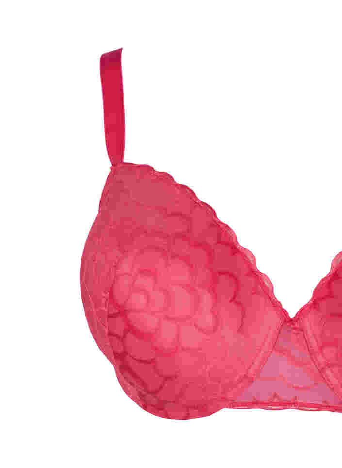 Padded bra with lace and underwire, Jazzy, Packshot image number 2