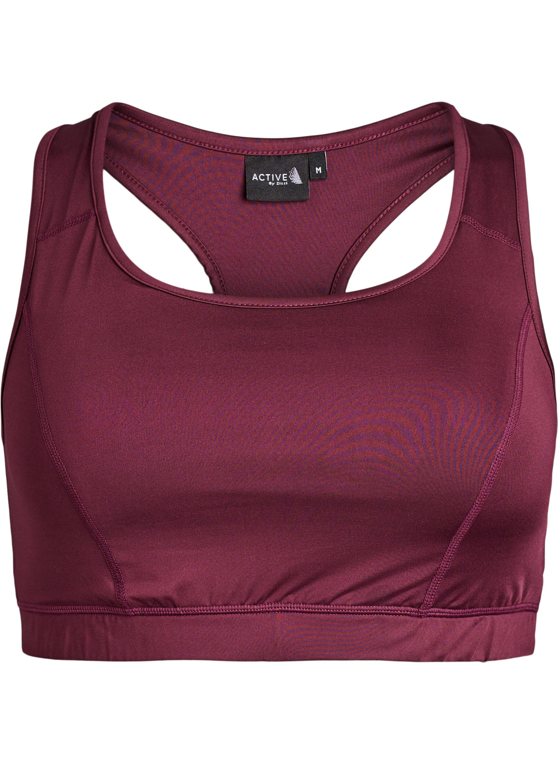 Sports bra with racerback