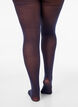 50 denier tights with a floral pattern, Blue, Model image number 4