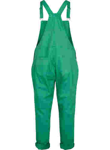 Coloured denim overalls, Holly Green, Packshot image number 1