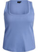Rib top with square neckline, Purple, Packshot image number 0