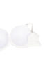 Moulded bra with lace details, White, Packshot image number 3