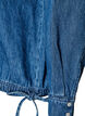 Denim blouse with balloon fit, Blue, Packshot image number 3
