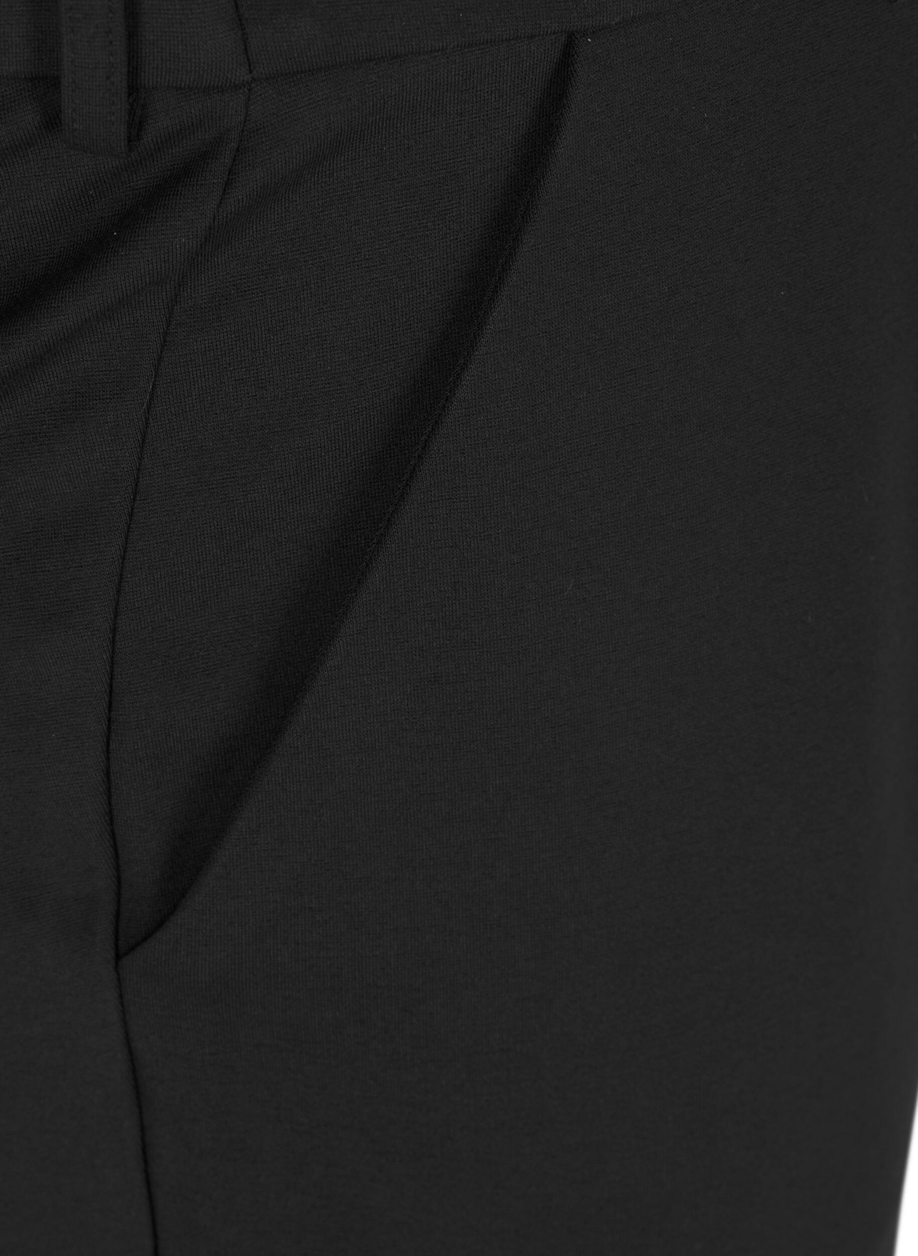 ZizzifashionCropped Maddison trousers, Black, Packshot image number 2