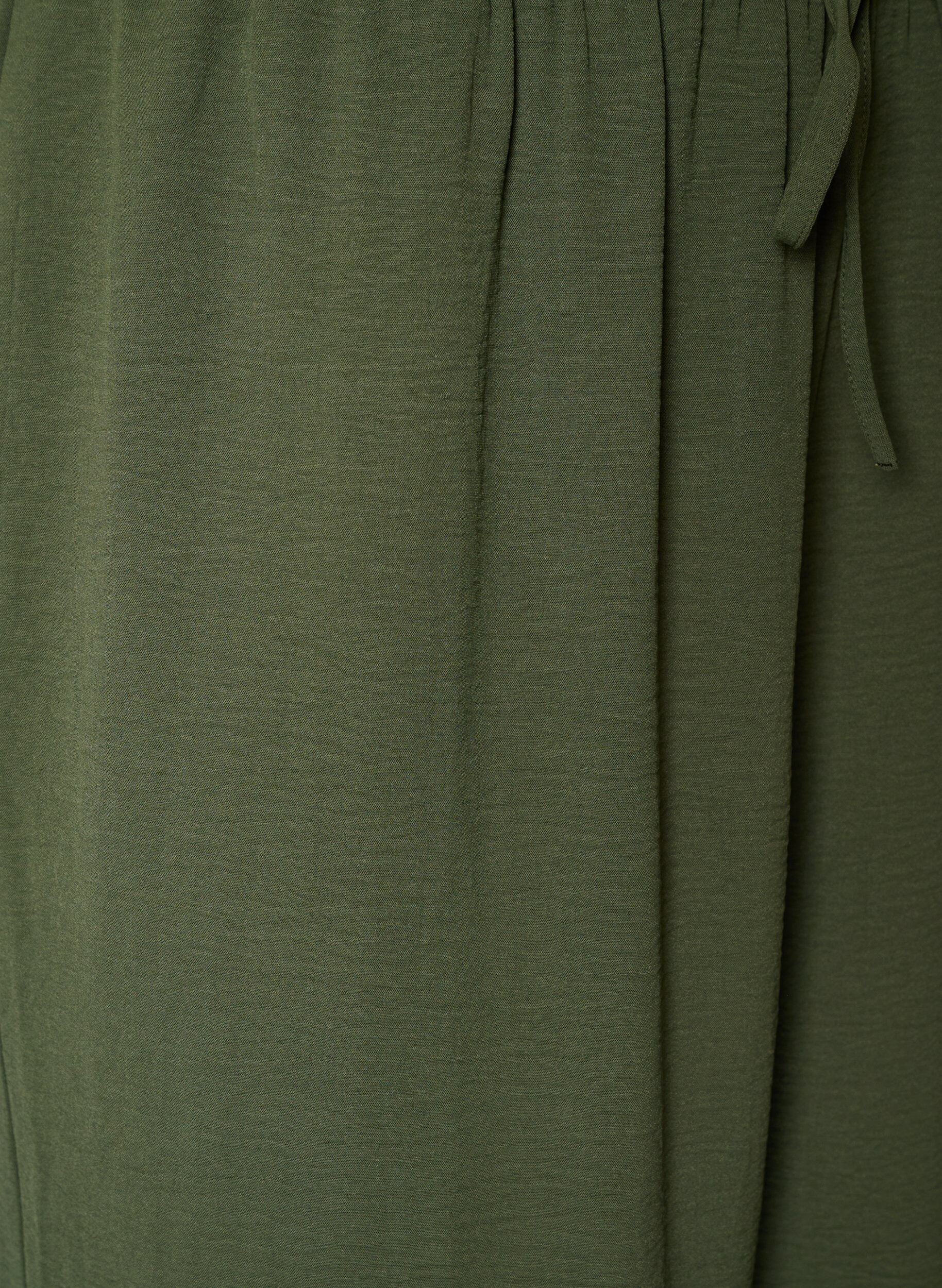 ZizzifashionHigh-waisted balloon trousers, Green, Packshot image number 2