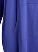 Short hoodie dress with a kangaroo pocket, Blue, Packshot image number 3